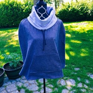 Handmade wool poncho